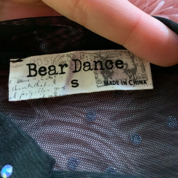 Glitter/jewel body suit from dolls kill - Picture 3 of 4